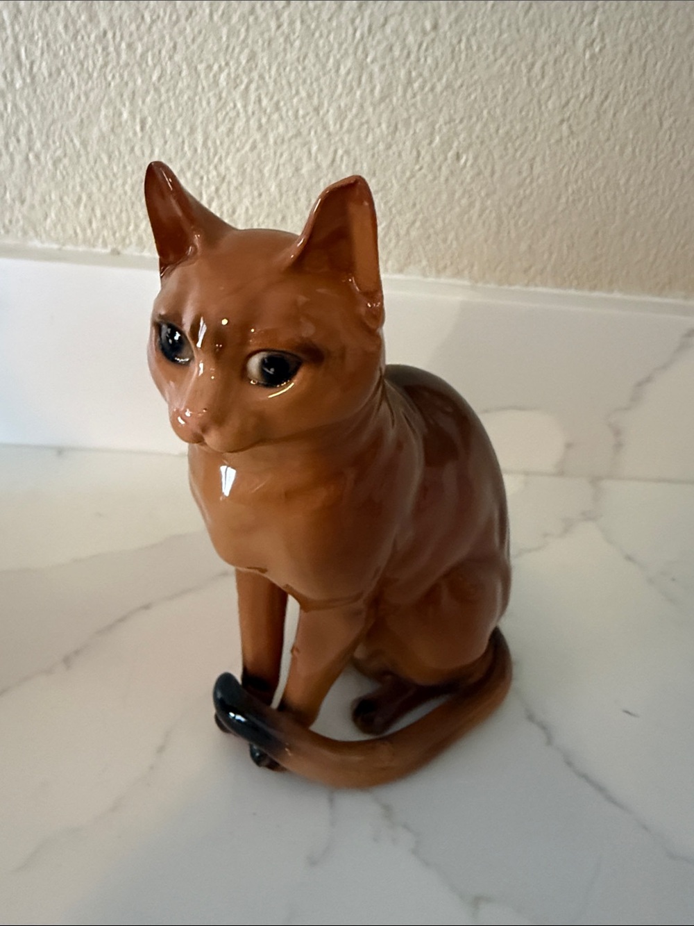 Vintage MCM JSC Pottery Abyssinian Cat 1967 - Picture 3 of 8